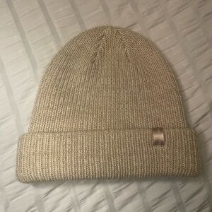 Travis Matthew Cream Knit Beanie NWOT